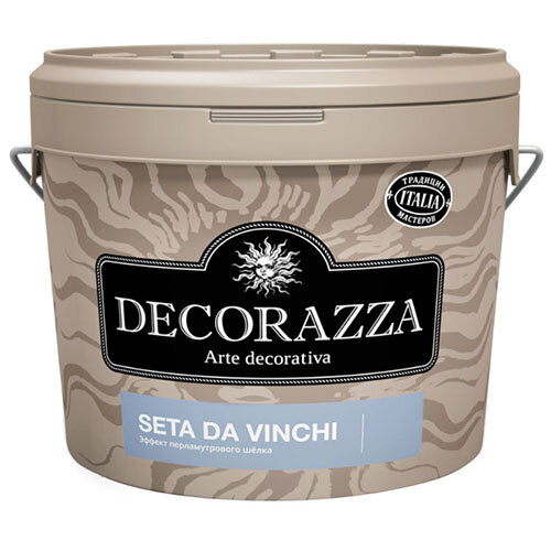 фото Декоративное покрытие DECORAZZA Seta da Vinci SD 001 5кг
