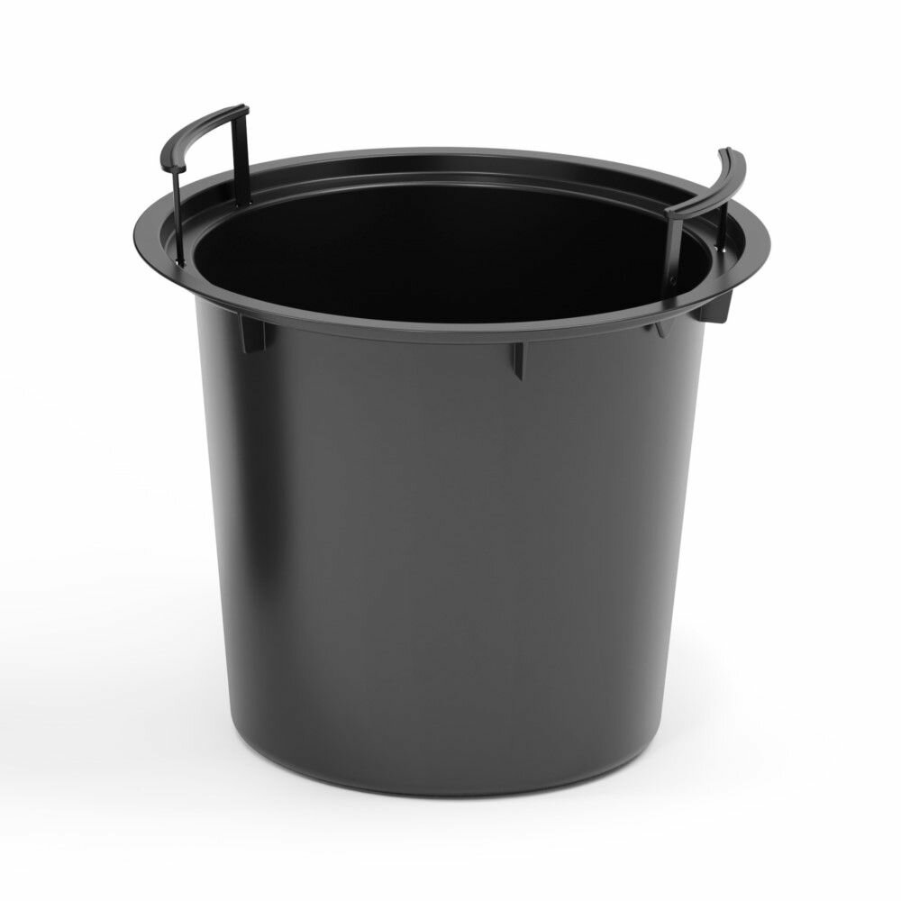 фото Вставка для кашпо круглая с ручками d32 см h25,2 см 10 л