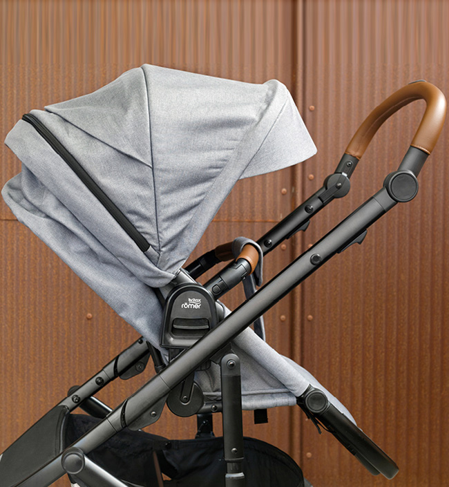 Коляска-трансформер BRITAX ROEMER Smile III, Indigo Blue [sm20985] - фото №20