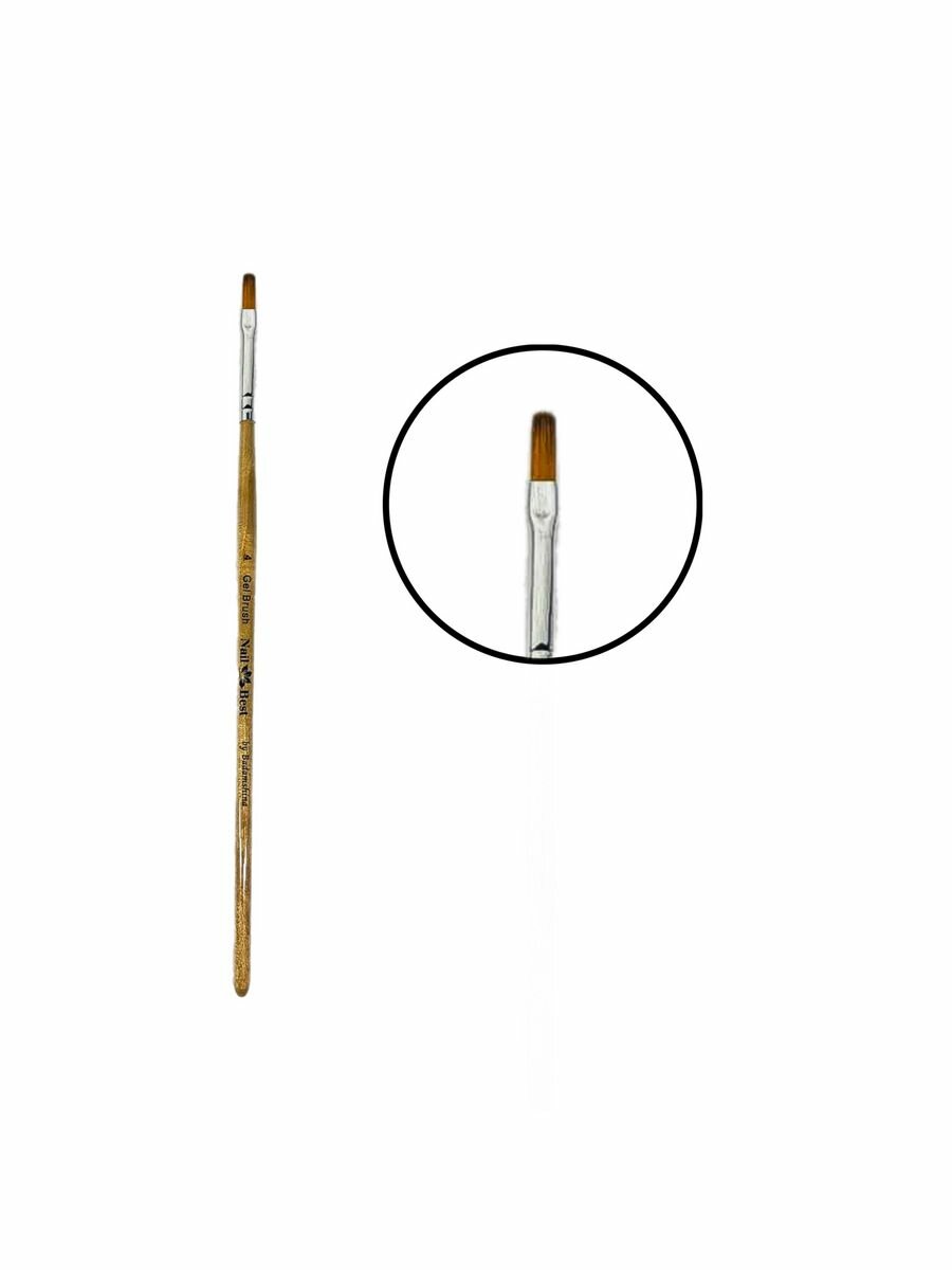 фото Кисть для моделирования гелем Gel Brush 4