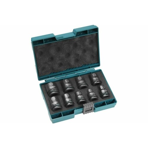 Набор ударных торцовых головок Impact Black 9 шт Makita E-16564