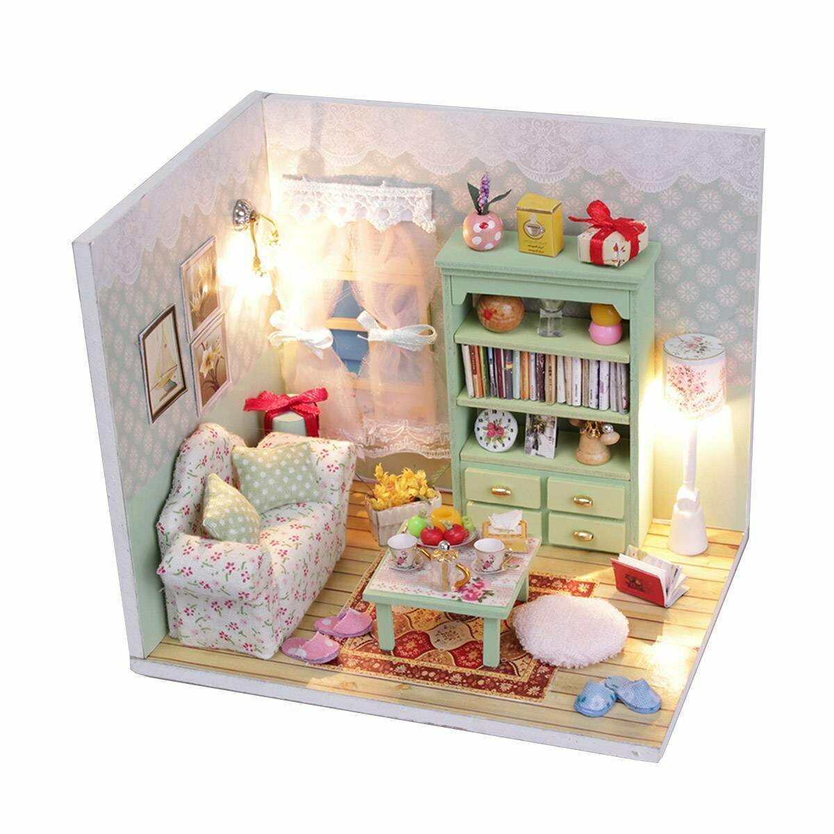 131272 Румбокс Hobby Day / Diy House "Чай вдвоем" с фигурками, M012