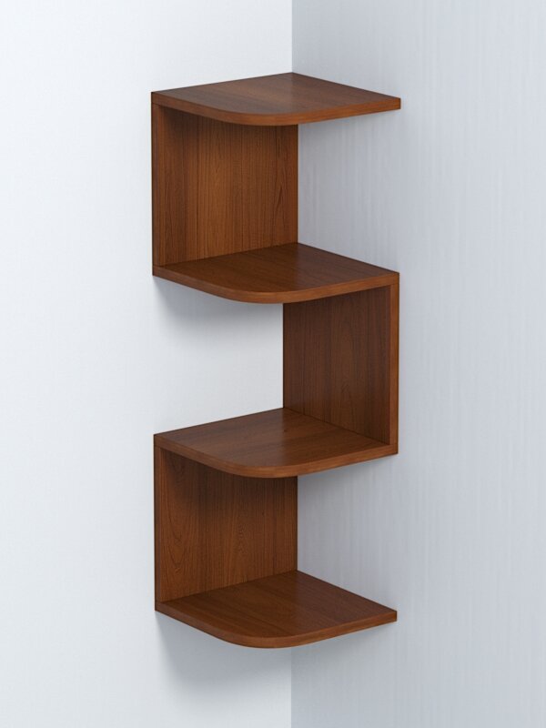 Полка настенная "вайб" №12, Орех. Производитель товара - компания Westcom.