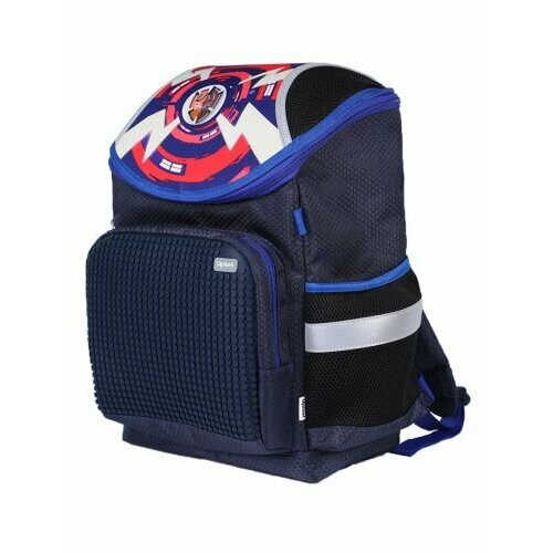 Школьный рюкзак Super Class school bag WY-A019, темно-синий темный, синий