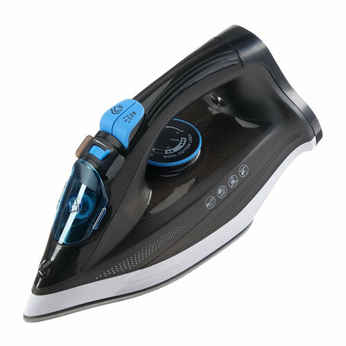 Беспроводной утюг утюг с парогенератором домашний утюг керамическая подошва вертикальная глажка паровой удар пульверизатор термостат черный 200300₽