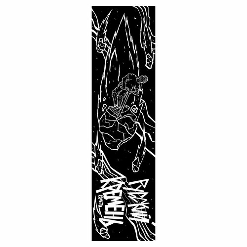 фото Шкурка комета кремень чб