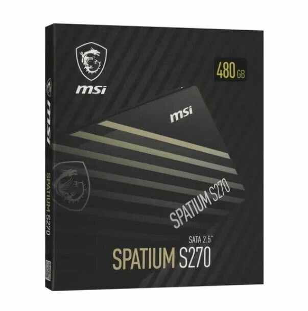 Твердотельный накопитель MSI 480 Gb SPATIUM S270 S78-440E350-P83