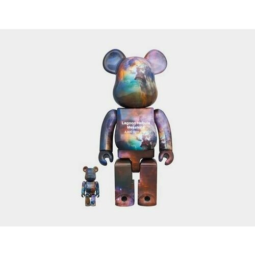 Набор коллекционных фигурок Bearbrick x NASA Hubble Space Telescope, 100% & 400%