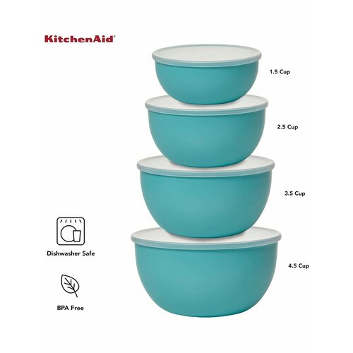 Набор контейнеров для кухни и хранения Classic 4 шт. KitchenAid