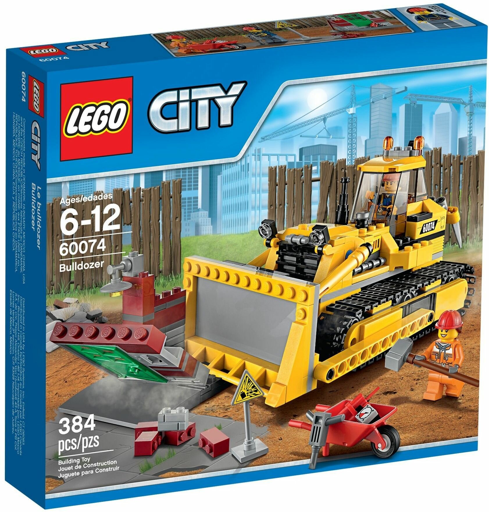 Конструктор LEGO City 60074 Бульдозер