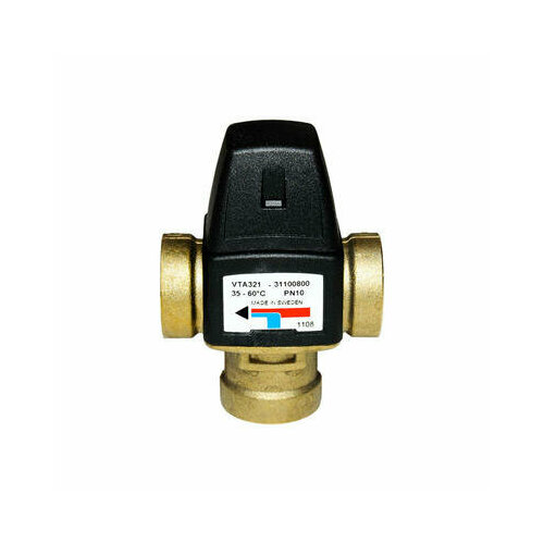 Термосмесительный клапан вн/вн 3/4 ESBE 014518 термост клапан для гвс vta321 3 4 35 60гр 1 6kvs до 50м