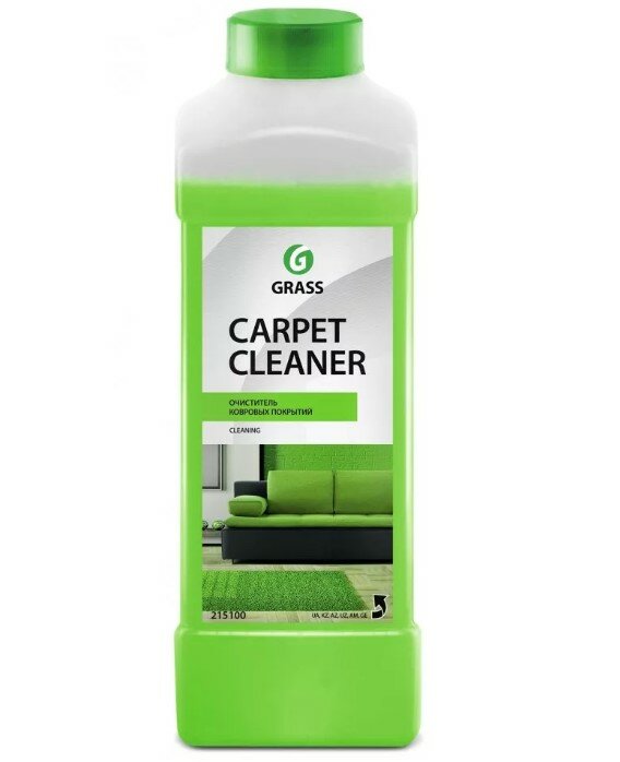 Очиститель ковровых покрытий (1 л) "GRASS" "Carpet Cleaner" с низким пенообразованием (концентрат) GraSS 215100