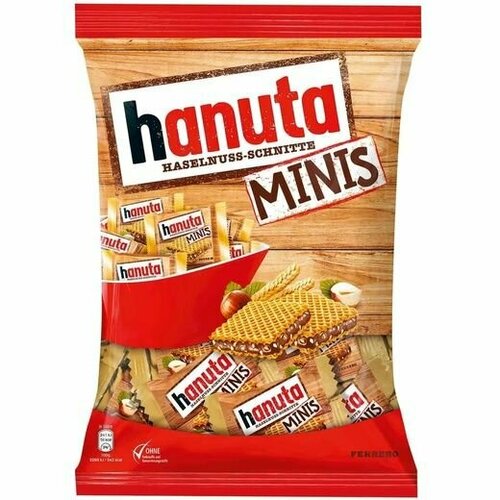 Вафельные печенья Ферерро Ханута Минис / Ferrero Hanuta Minis (Германия)