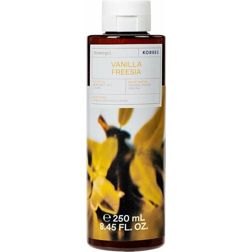 KORRES Гель для душа Shower Gel Vanilla Freesia гель для душа korres ванильная фрезия 250 мл