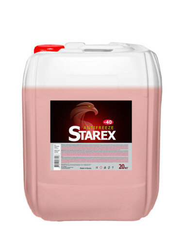 Антифриз STAREX Red (Север) G 11, 20кг (802361)