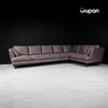 Фото #7 Угловой диван-кровать Enzo Corne 380 Велюр, цвет Velutto 12, беспружинный, 380х240х85, в гостинную, зал, офис, на кухню
