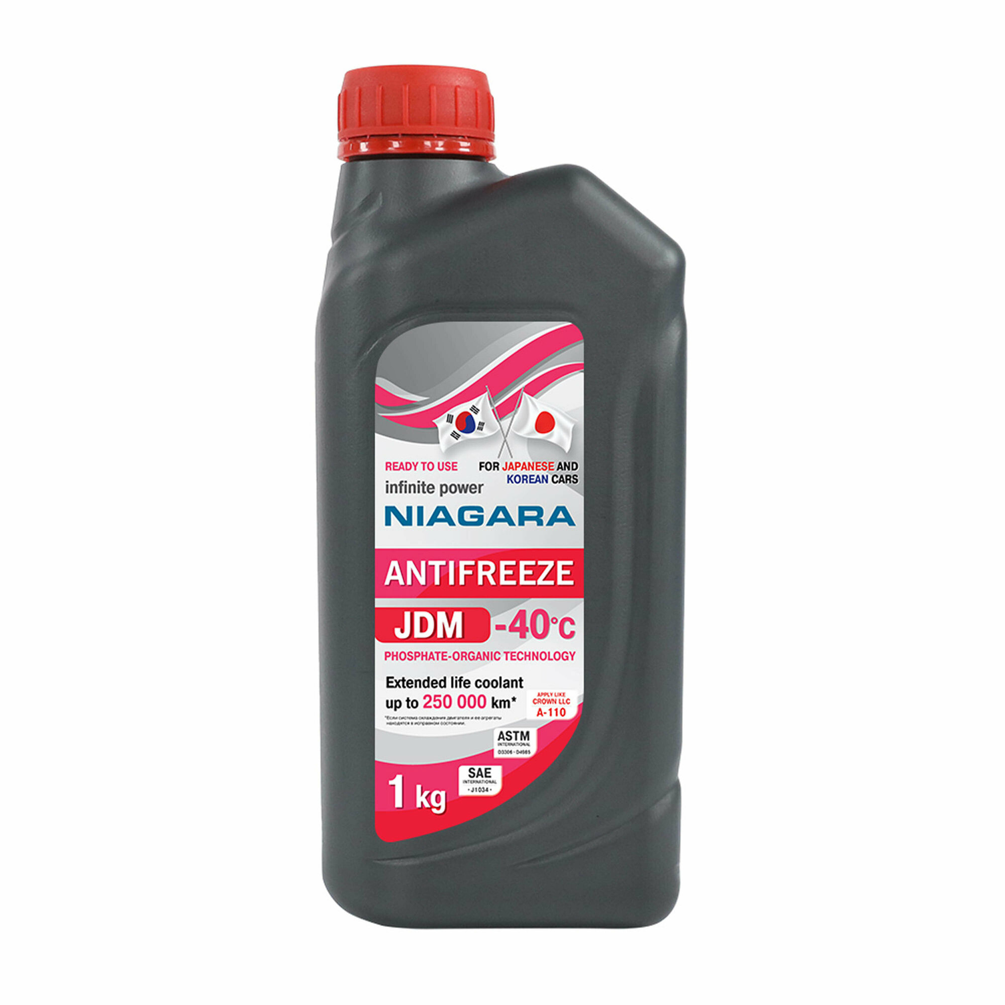 Антифриз Niagara JDM-40 Pink 1 кг