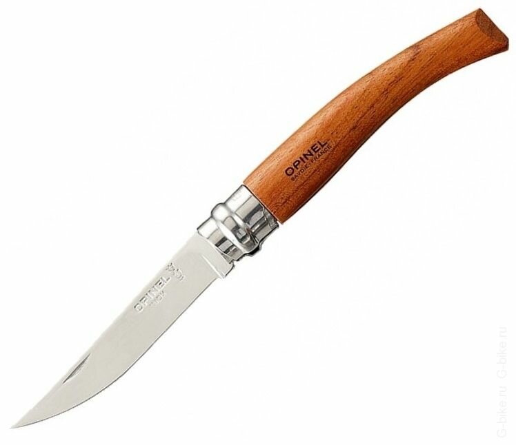 Складной нож Opinel №8 Bubinga 8 см филейный 000015b