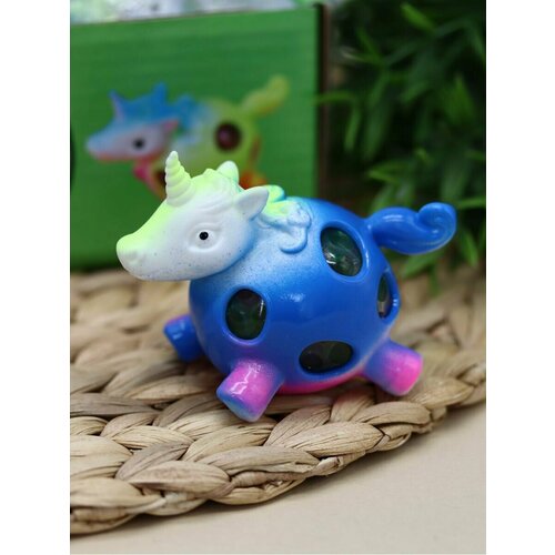 Игрушка антистресс мялка Rainbow unicorn mix 338₽