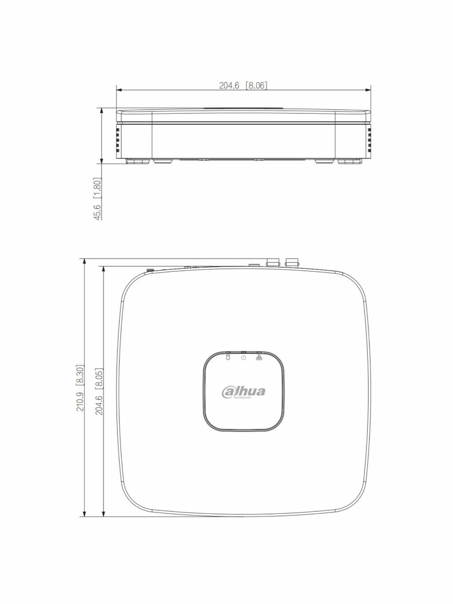 Видеорегистратор Dahua DH-XVR5104C-I3