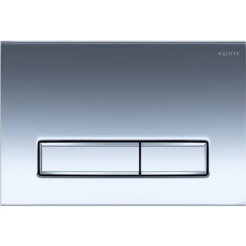 фото Кнопка смыва aquatek slim kdi-0000023 хром глянец