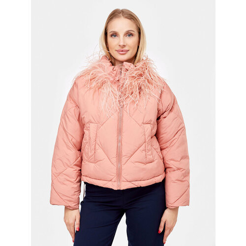 Куртка Twinset Milano, размер 42, розовый куртка twinset milano размер 40 розовый