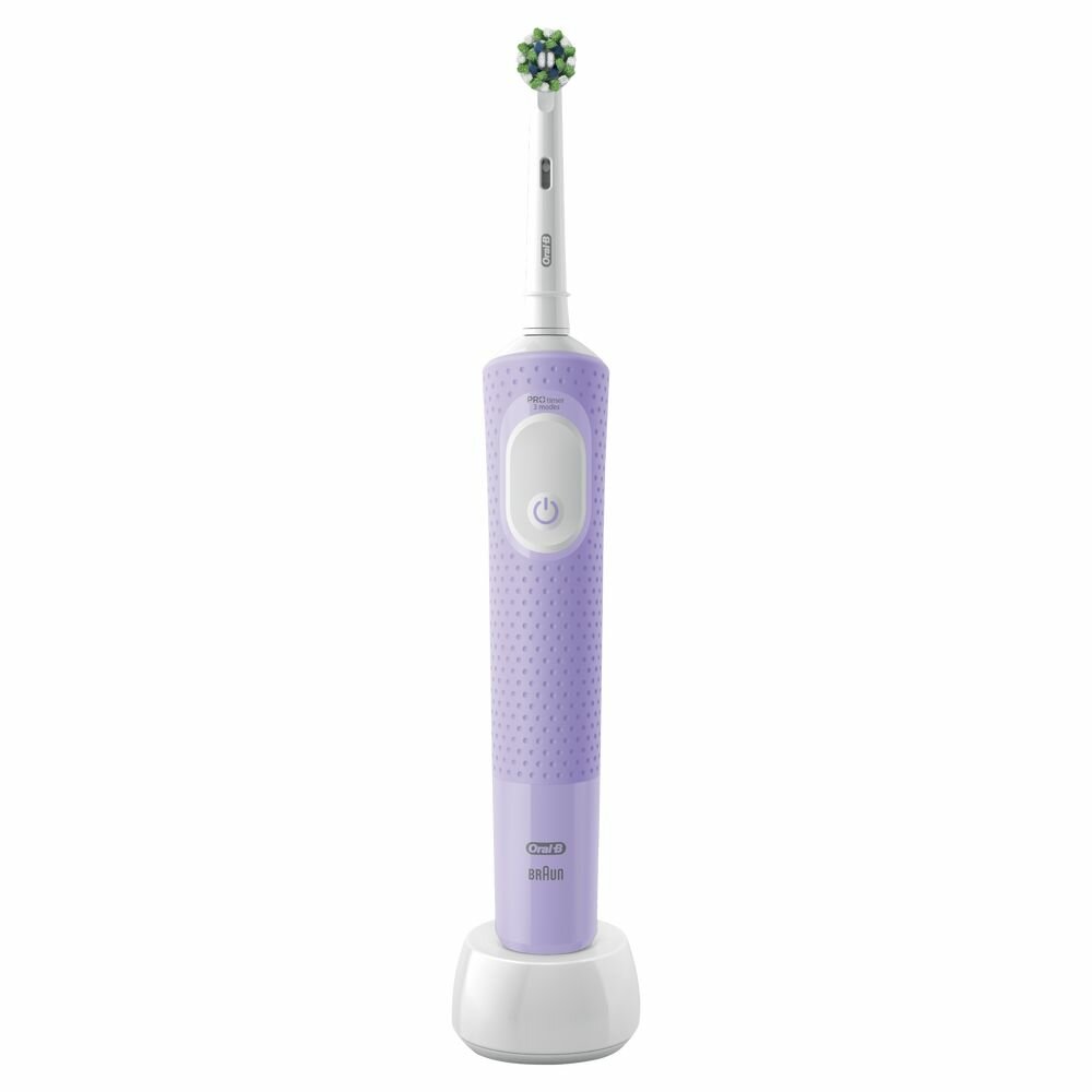 Электрическая зубная щетка ORAL-B Vitality Pro D103.413.3 Cross Action Protect X Clean сиреневая