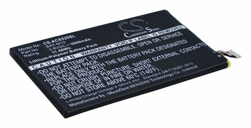 Аккумулятор CameronSino CS-ACS520SL для Acer Liquid S2 — фото 2