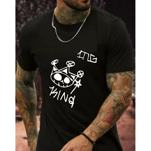 фото Футболка clim, размер 50, черный