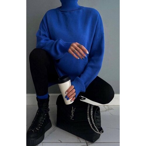 фото Водолазка, размер 40/48, синий орион2