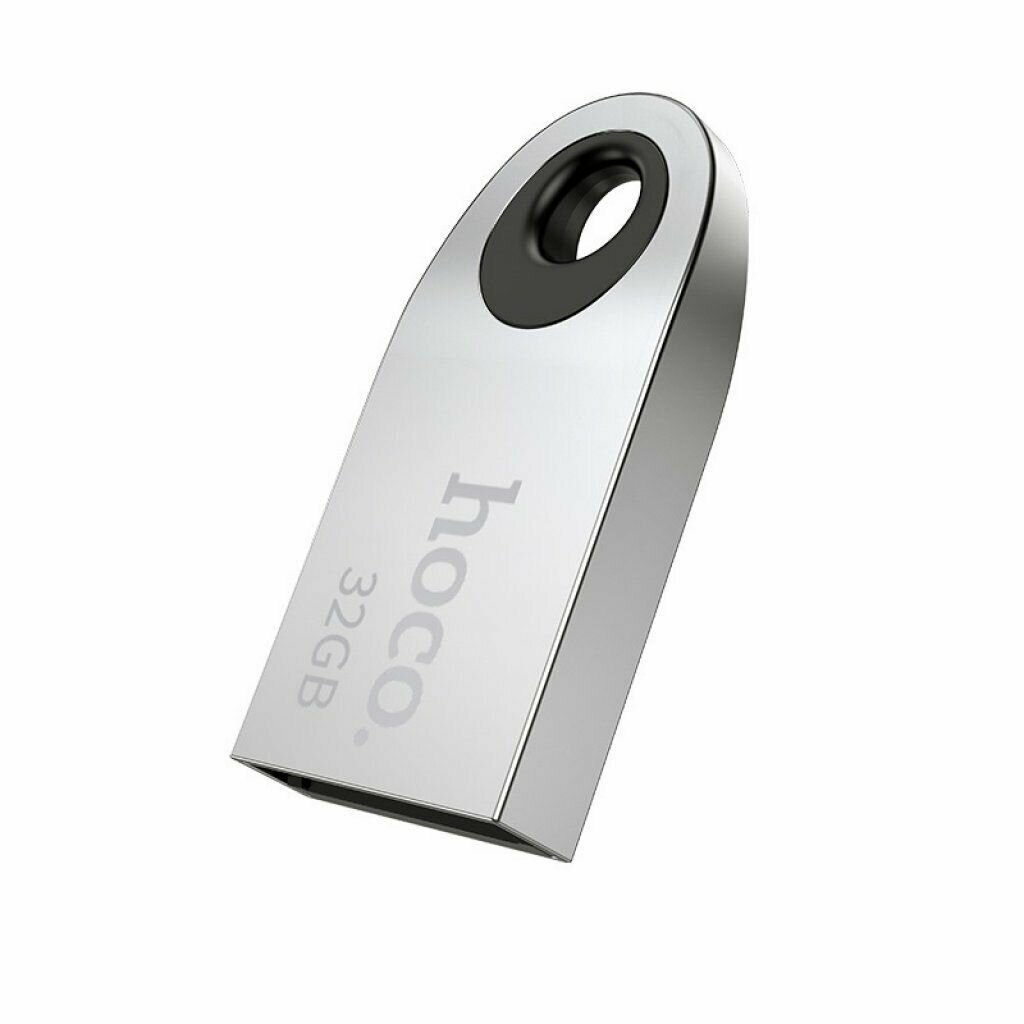 Флеш-накопитель HOCO UD9 32GB USB2.0 металл серебряный