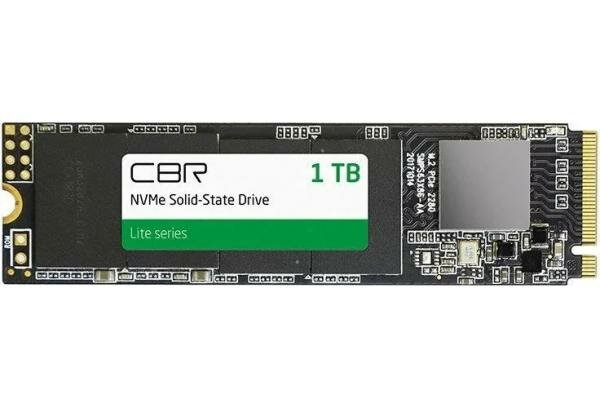 Твердотельный накопитель SSD M.2 1 Tb CBR SSD-001TB-M.2-LT22 Read 2300Mb/s Write 1800Mb/s 3D NAND TLC