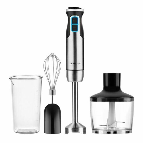 Блендер Galaxy LINE GL 2134 погружной 1350 Вт 0906 л 12 скоростей режим турбо серый 1022999 518600₽