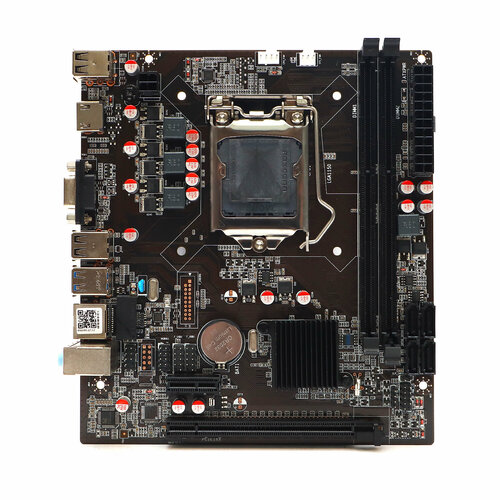 Материнская плата ZCZF H81B Socket1150 mATX Retail 373900₽