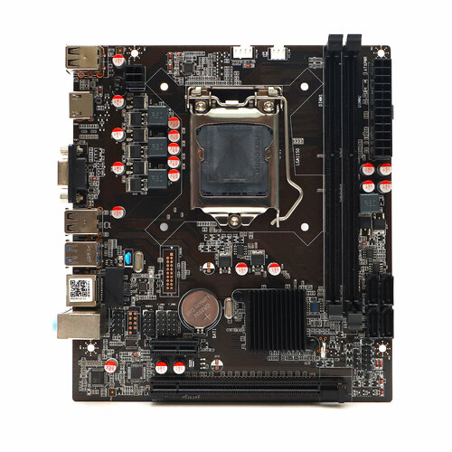 материнская плата afox ih81 ma5 v4 socket1150 intel h81 matx Материнская плата ZCZF H81B, Socket1150, mATX, Retail