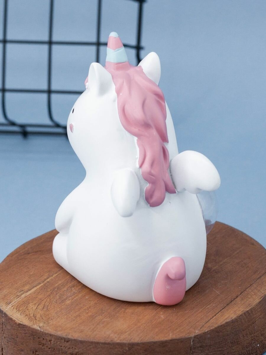 Ночник, светильник детский Gentle unicorn pink - фотография № 4