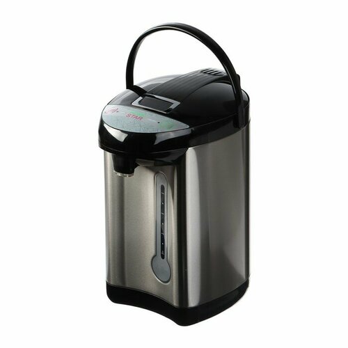 Термопот Homestar HS-5003 750 Вт 4 л повторное кипячение серебристо-чёрный 10203248 513200₽