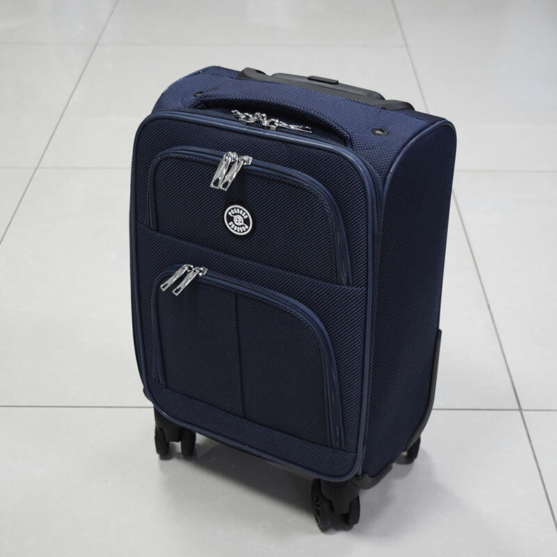 фото Чемодан текстиль 4 колеса ручная кладь POSSESS