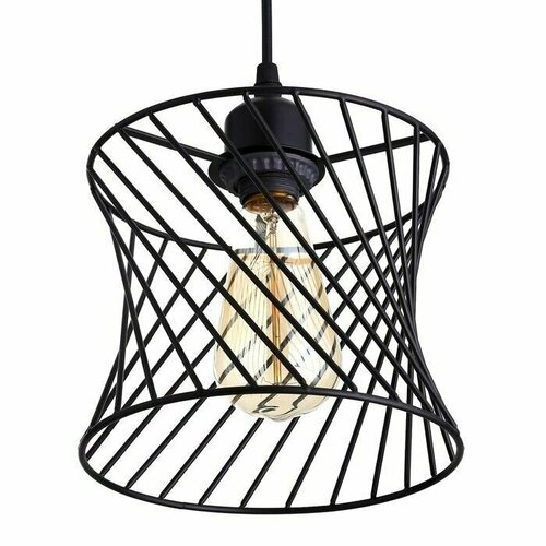 Светильник Декко 1xE27 40Вт черный 185х185х100 см 2011₽