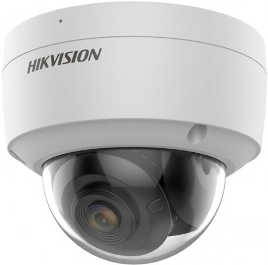 Видеокамера IP HIKVISION 4Мп уличная купольная с Smart гибридной EXIR/LED подсветкой до 30м и технологией AcuSense - фото №2