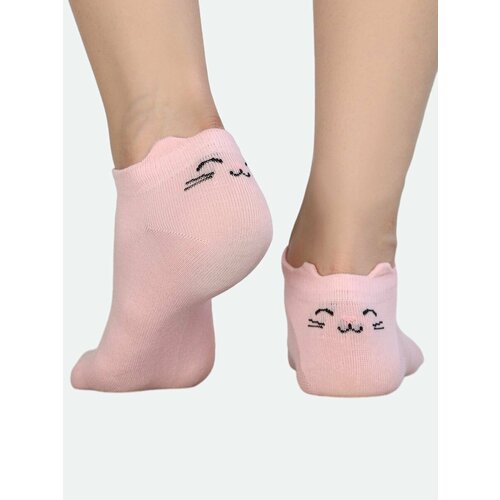 Носки , 3 пары, размер 23-25, розовый носки детские долька комплект 3 пары размеры 23 25