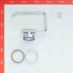 Держатель для туалетной бумаги Fora Lord металл хром (FOR-LORD016CR/2606)