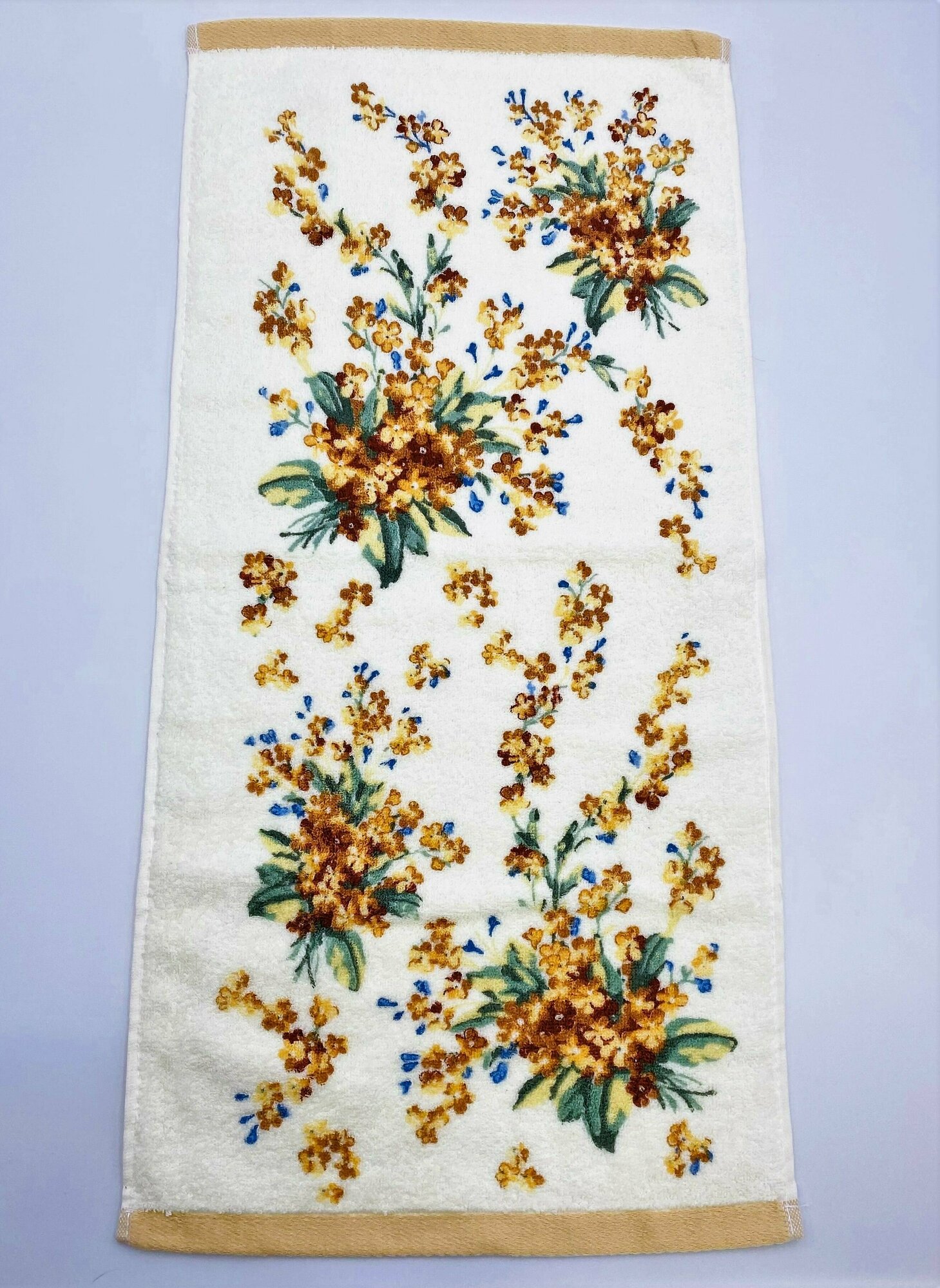 Полотенце махровое Бежевый Арабис 25х50 см