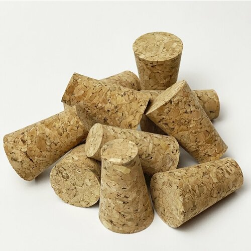 Корковые пробки под конус 21мм Португалия 25 шт 124000₽