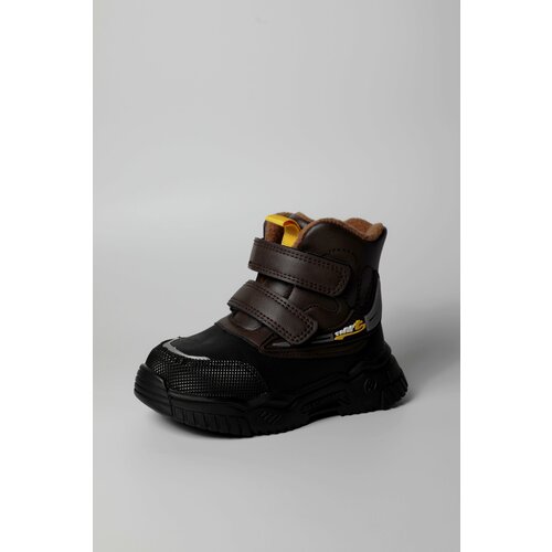 Ботинки Микаса, размер 26, коричневый ботинки демисезонные детские memo мальме бежевые