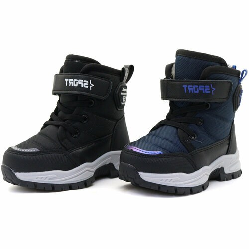 фото Ботинки boncy, размер 24, черный