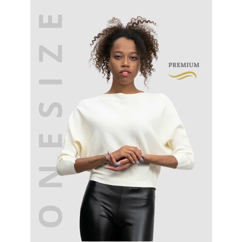 фото Свитер rm shopping, размер onesize, белый