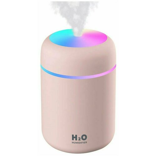 Аромадиффузор-ночник Humidifier H2O, розовый