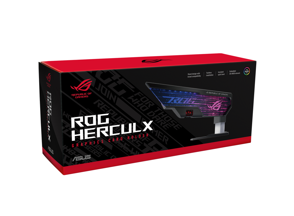 Держатель для видеокарты Asus ROG Herculx Graphics Card Holder (XH01)