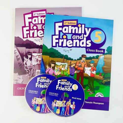 Family and Friends: Level 5 Учебник+Тетрадь+CD